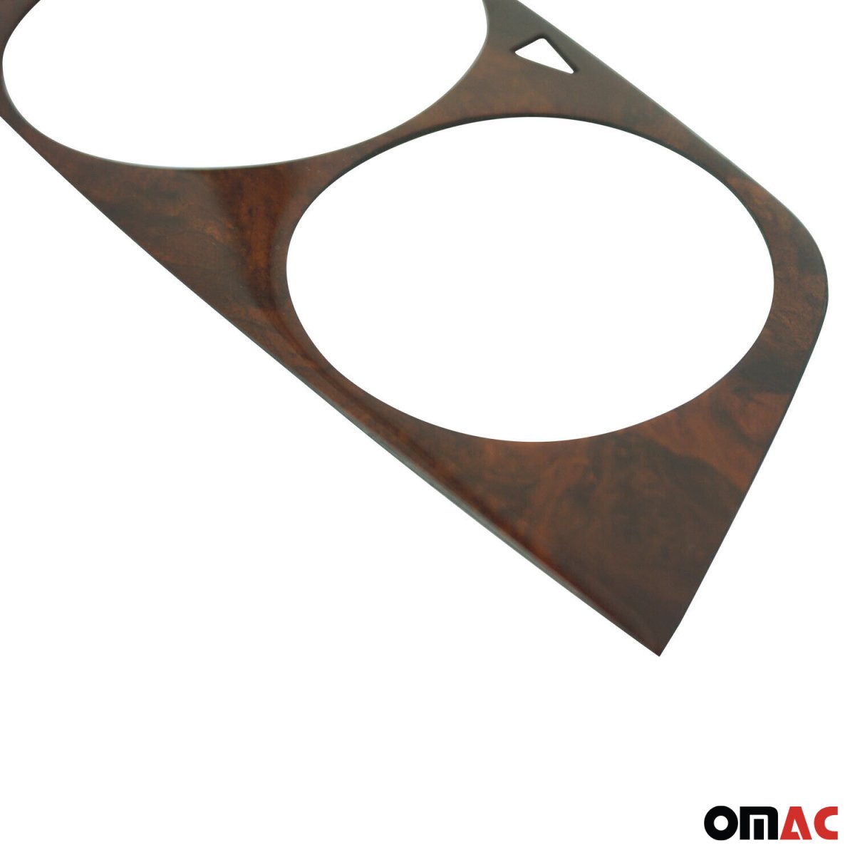 Mercedes-Benz W123 Speedometer Frame - Omac - 1 Pc - Walnut - '75-'86